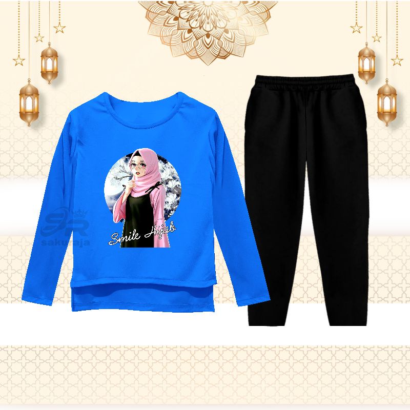 BAJU SETELAN ANAK VIRAL/ONE SET VIRAL/MODEL KEKINIAN/UMUR 3-13 TAHUN