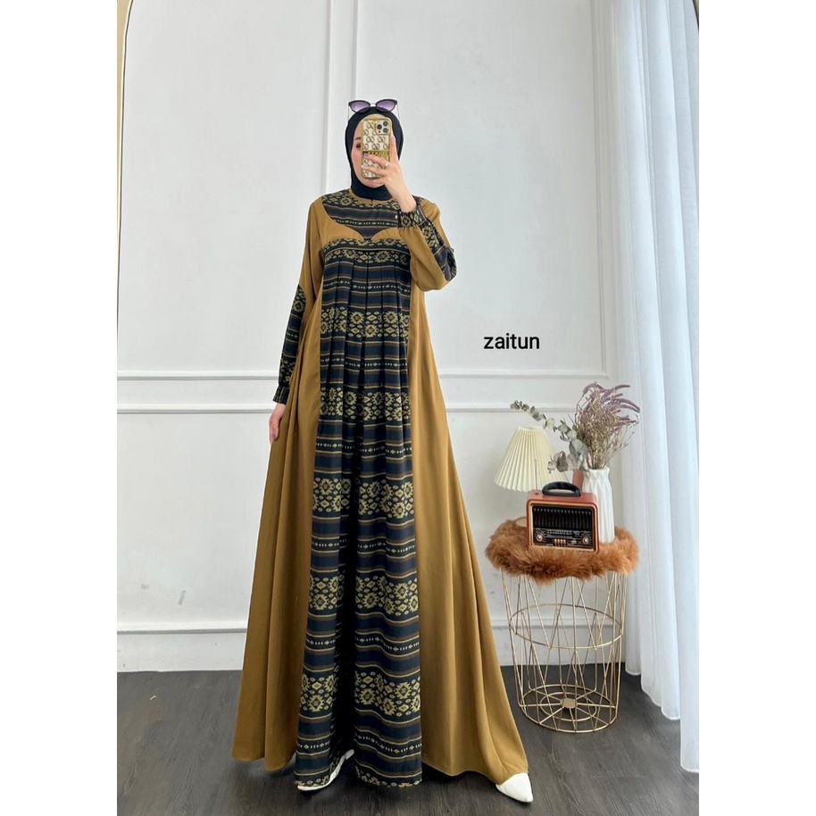Dress Rayana Original GLAMZ / Fashion Muslim Gamis