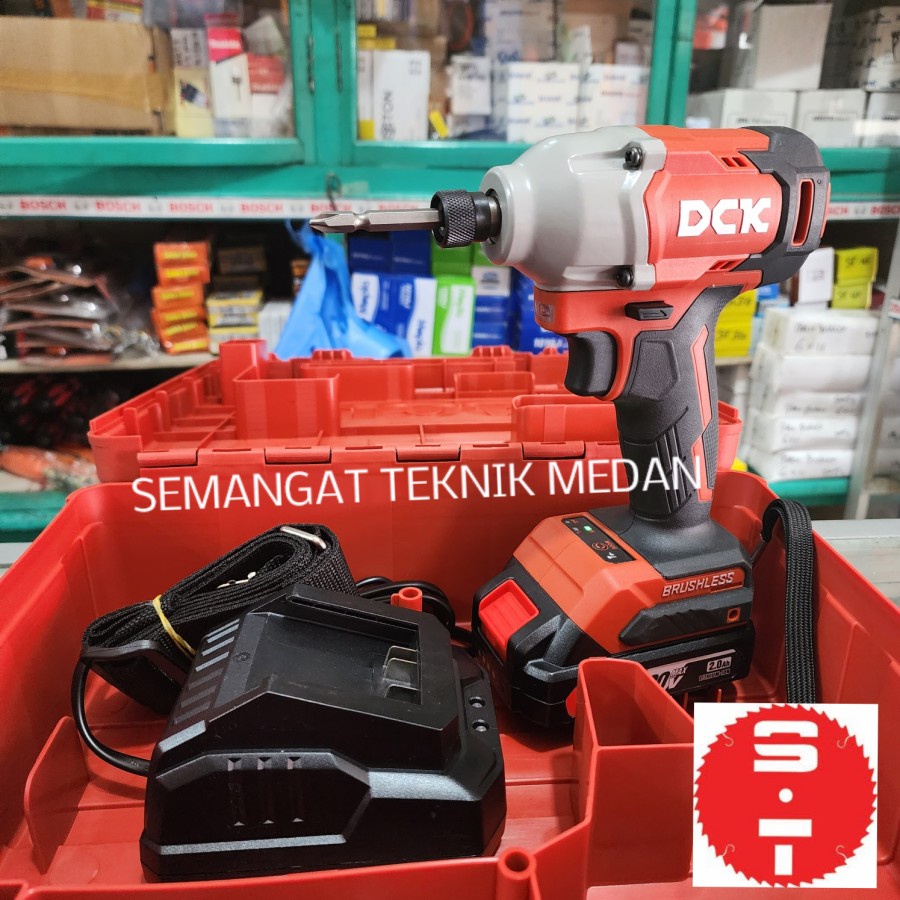 KDPL03-14DM CORDLESS BOR BATERAI IMPACT SCREW DRIVER 20V SET 2AH DCK