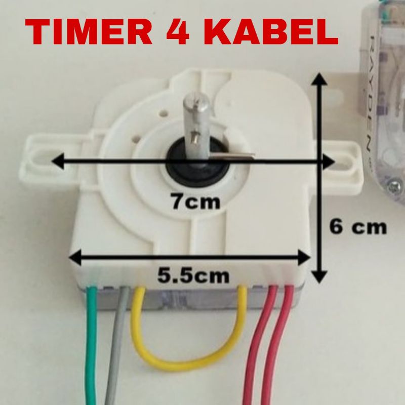 Timer , Taimer , 2 .3 . 4 . 5 . 6 . 7 . 8 KABEL Mesin , Cuci Universal  Pengering