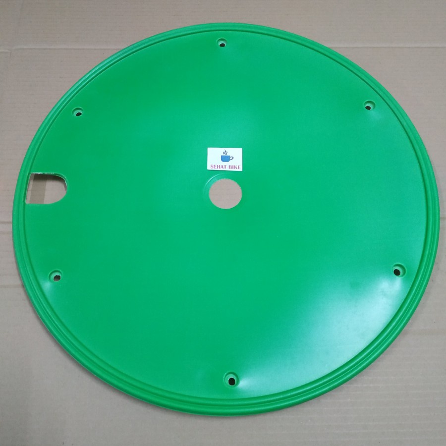 WheelDop Sepeda Penutup Velg Fixie Road Touring 700c Green