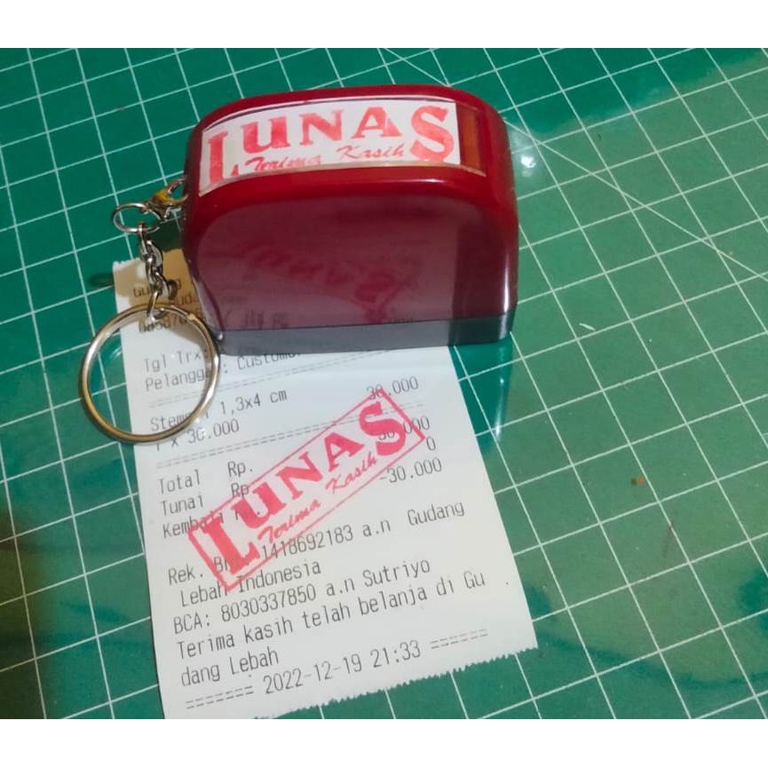 

Stempel Custum | Stempel Lunas | Stempel Warna