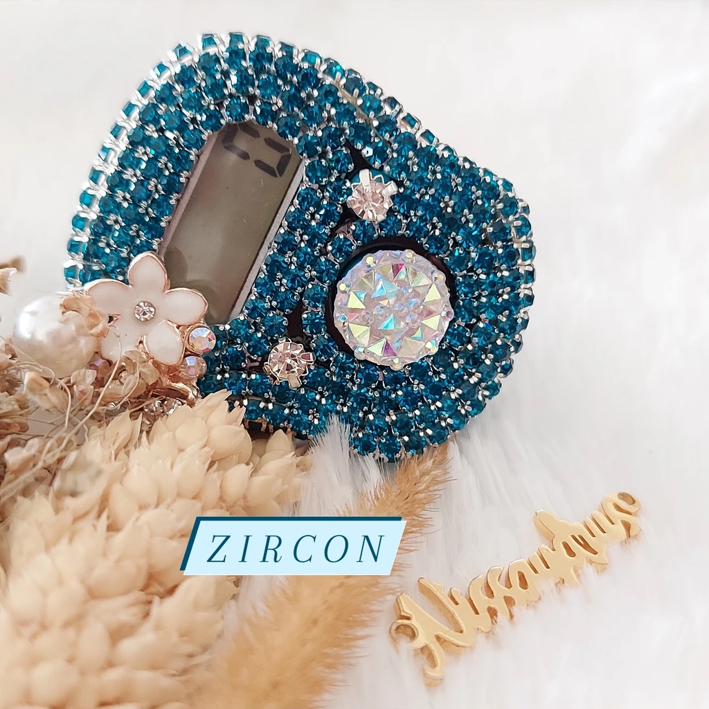 Aydrus Store - LED Tasbih Digital Swarovski Cantik Full