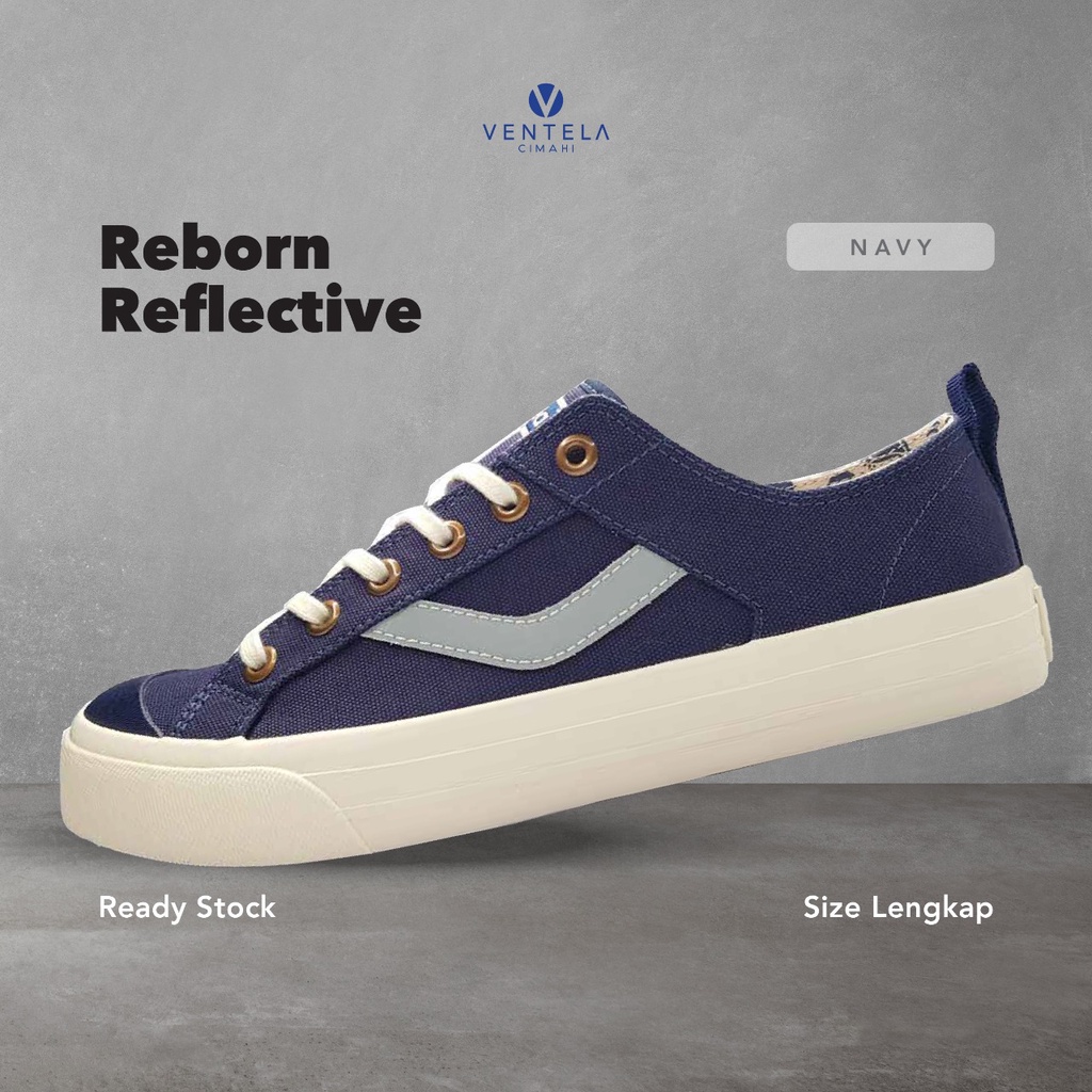 Ventela Reborn Reflective Low Navy