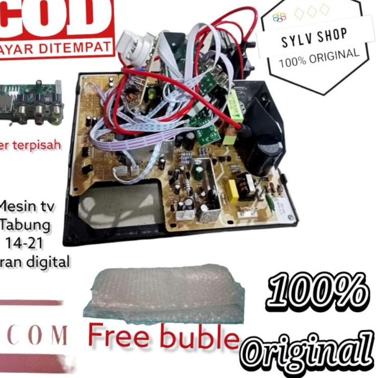 Sekarang Ada Mesin TV  tabung 14-21 DIGITAL WCOM untuk tv tabung atau Flat 14-21