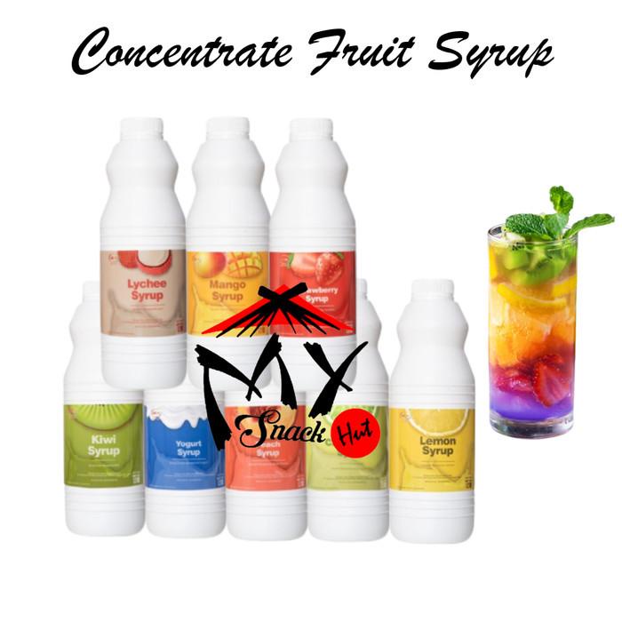 

Concentrate Fruit Syrup 1.2L - Sirup Minuman Buah Cafe Hotel Taiwan Best Seller