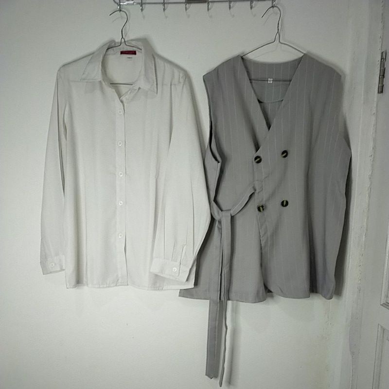 Kemeja vest by Imaroon produk Ramayana (Preloved)