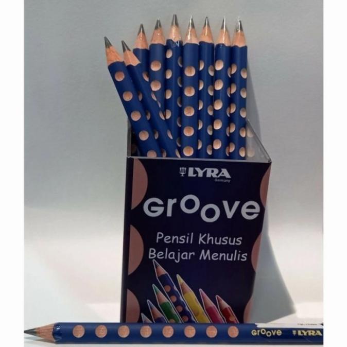 

Pencil Pensil Lyra Groove Jumbo B Belajar Menulis Triangular Dus 12 pc