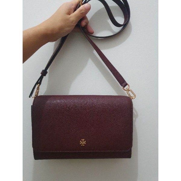 Preloved Original Store Tory Burch Emerson Combo Cross Body Bag