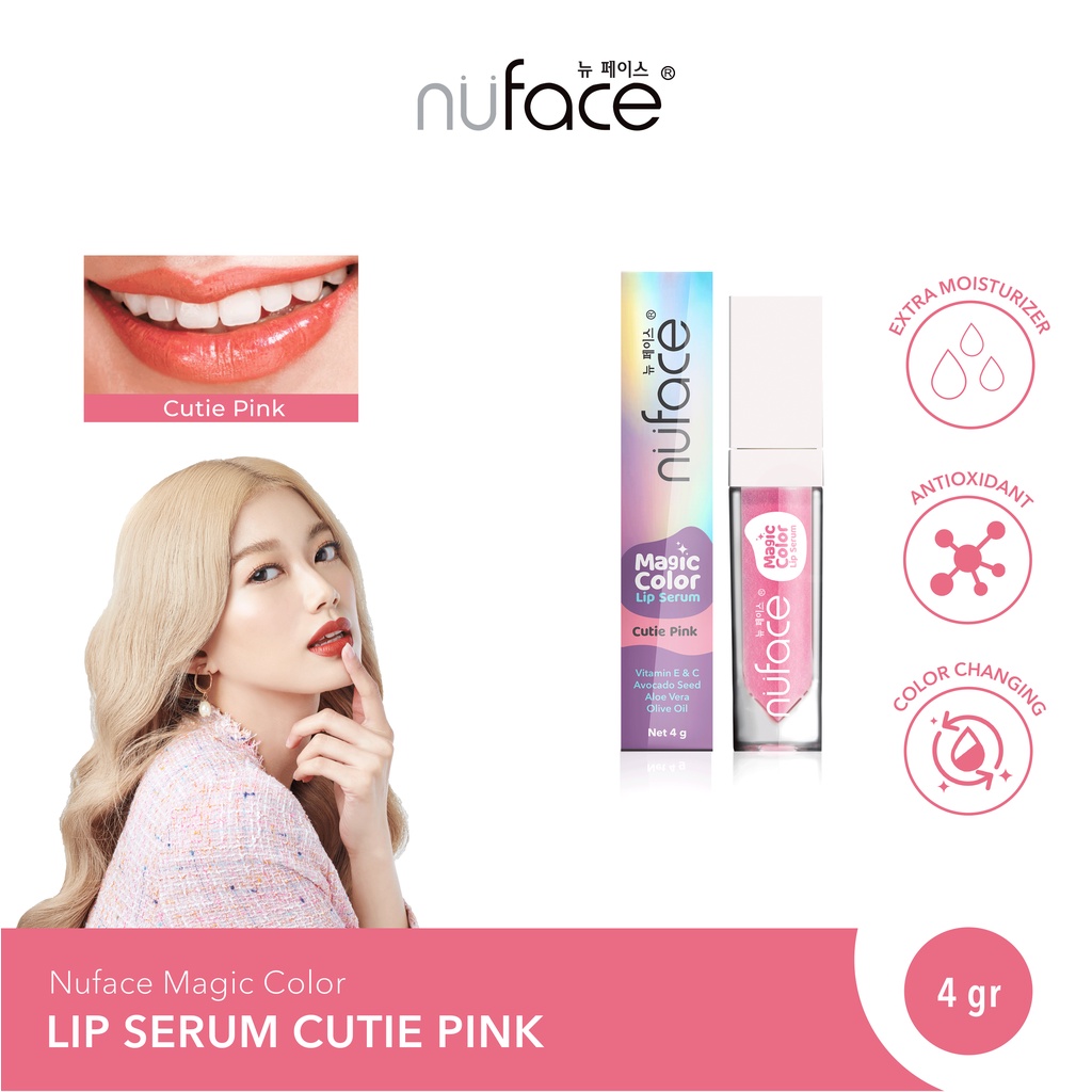 𝐑𝐀𝐃𝐘𝐒𝐀 - Nuface Magic Color Lip Serum