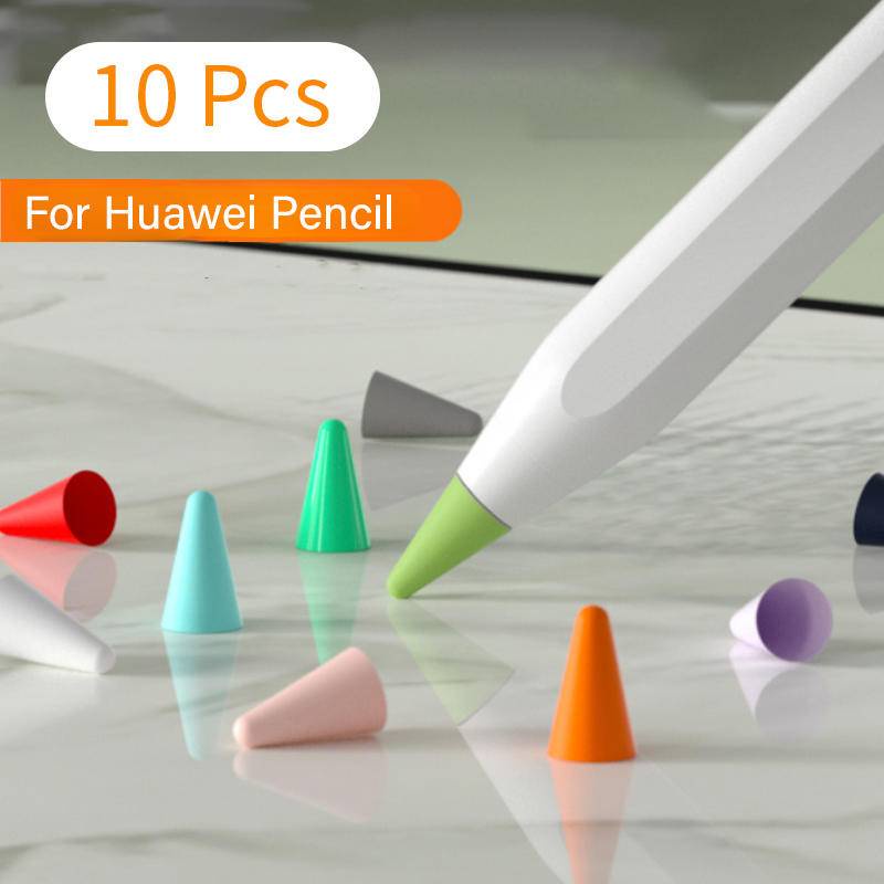 10pcs Silikon Mute Nib Cover Untuk Huawei M-Pensil Tip Cover Ujung Tergantikan Untuk Huawei M-Pensil Nib Perlindungan Case