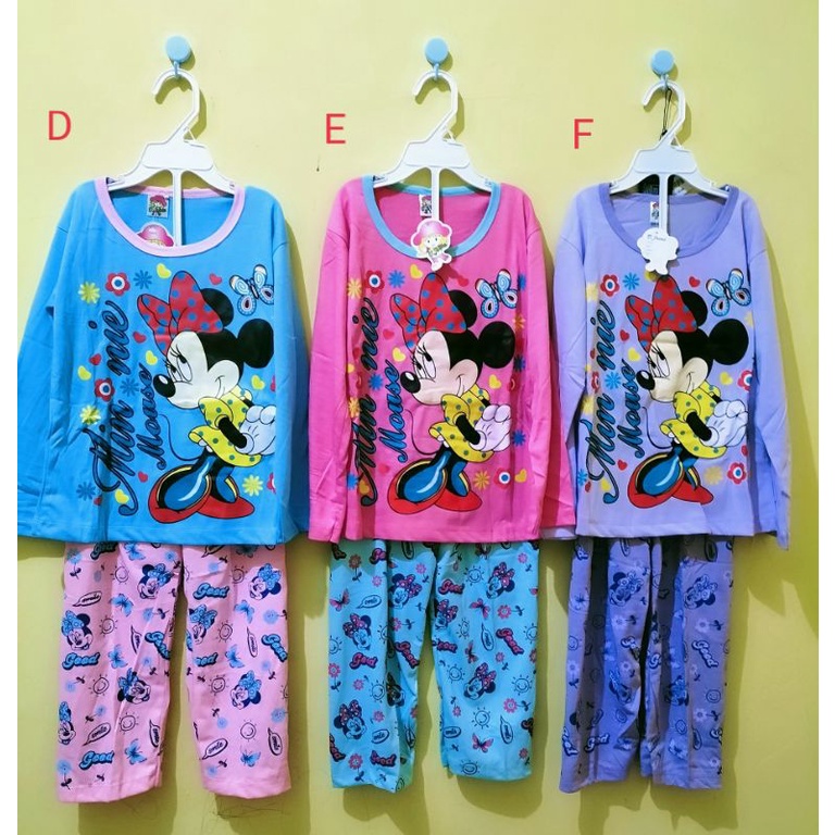 SETELAN BAJU TIDUR ANAK PEREMPUAN UMUR 7-10TAHUN