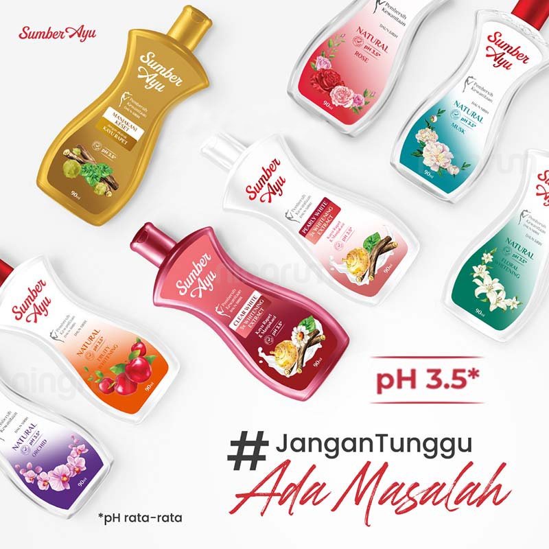 Ningrum - Sumber Ayu Sabun Sirih Sasir 50ml 90ml 200ml |  Pembersih Kewanitaan Daun Sirih Musk | Orchid | Confident | Rose | Natural Original BPOM - 7403