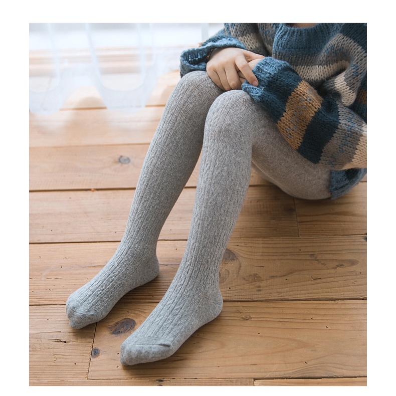 ByKiddos - Legging Stocking Anak-Anak Perempuan Rajut Tebal Import / Celana Dance Anak Perempuan