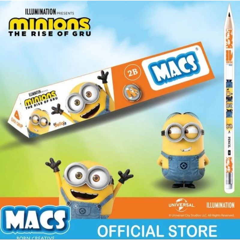 

Pensil 2b MACS edisi Minion