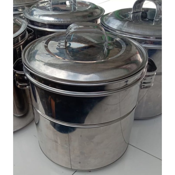 Dandang Bakso stainless ukuran 22