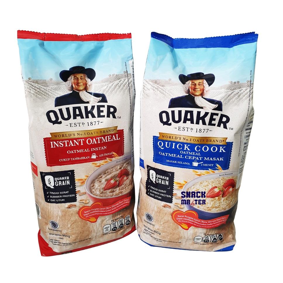 

Seller.. Quaker Oatmeal JUMBO - Netto 800 gr 51