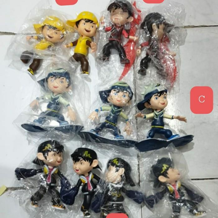 action figure boboiboy mainan boboboy set isi 5 figur