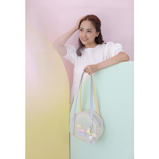 FAIRYNN Cotton Candy Round Bag - Hola White