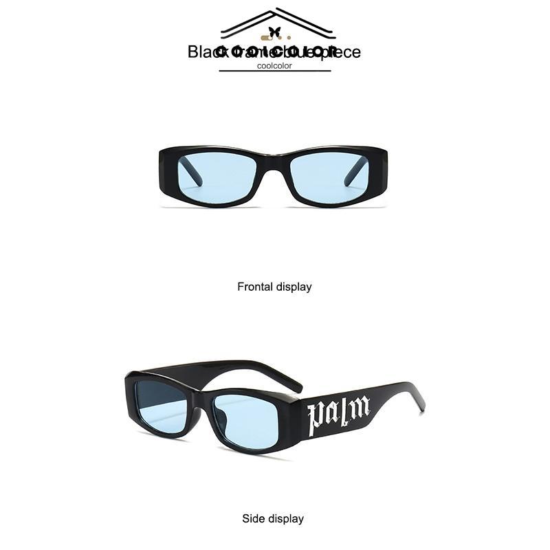 COD❤️Kacamata Hitam Anti Radiasi Sunglass Retro Punk Hip-hop Gaya Untuk Wanita/Pria- cl