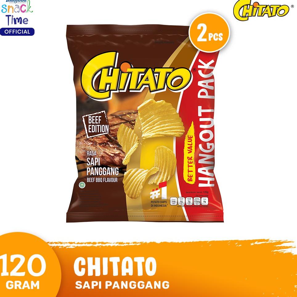 

[PRODUK SIPYA] Chitato Sapi Panggang 120 Gr - 2 pcs HB8