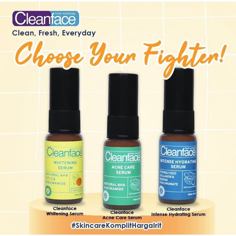 CLEANFACE PURBASARI SERUM