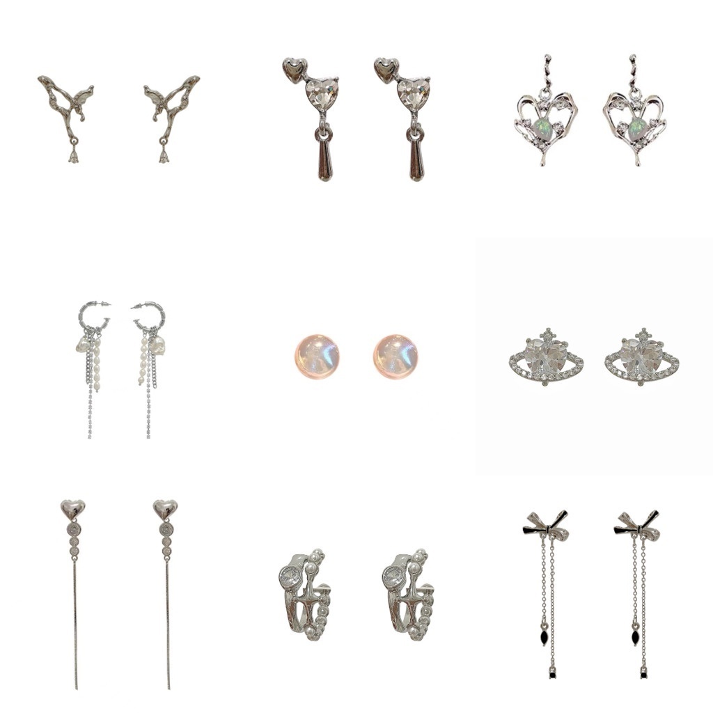 [Koleksi Anting] Eardrop Manis Dan Pedas senior feeling stud accessories