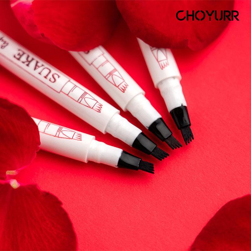 【COD】Eyebrow Pensil Alis Waterproof 4 Fork Tip Original Eyebrow Korea Pensil Alis Eyebrow Kosmetik Mata Pensil Alis Tahan Air Tahan Lama-CH