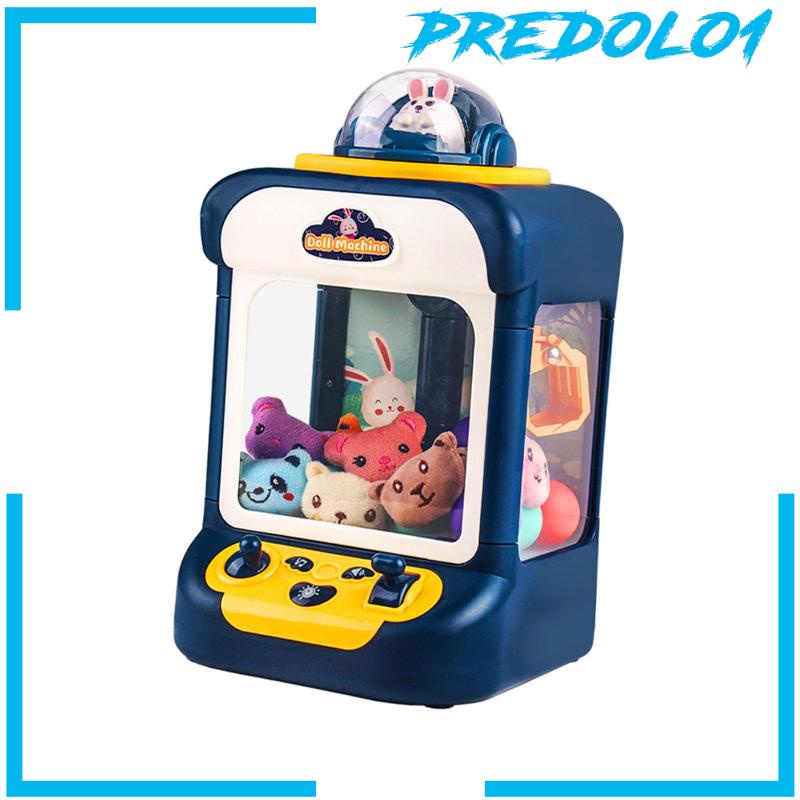 [Predolo1] Vending Grabber Machine Grab Doll Klip Boneka Dengan Suara Untuk Anak Kids
