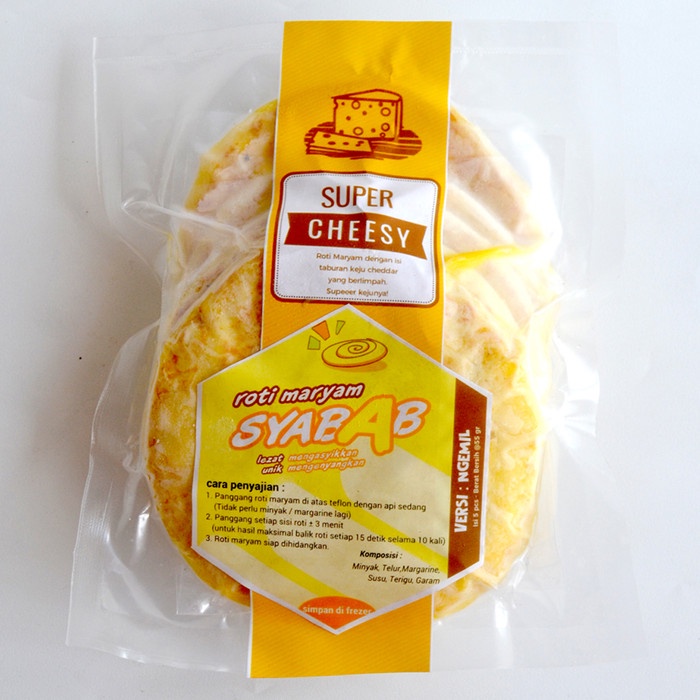 

Super Cheesy - Roti Maryam / Canai / Cane Syabab - Ngemil - Keju