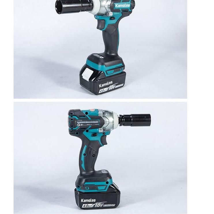 ☞Produk Premium ( Alat Listrik Profesional + COD) Kamolee Tool DTW285 Impact Wrench 520 N.m 1/2 Inch