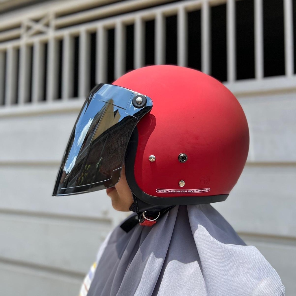 HELM BOGO POLOS KACA VENOM TERBARU