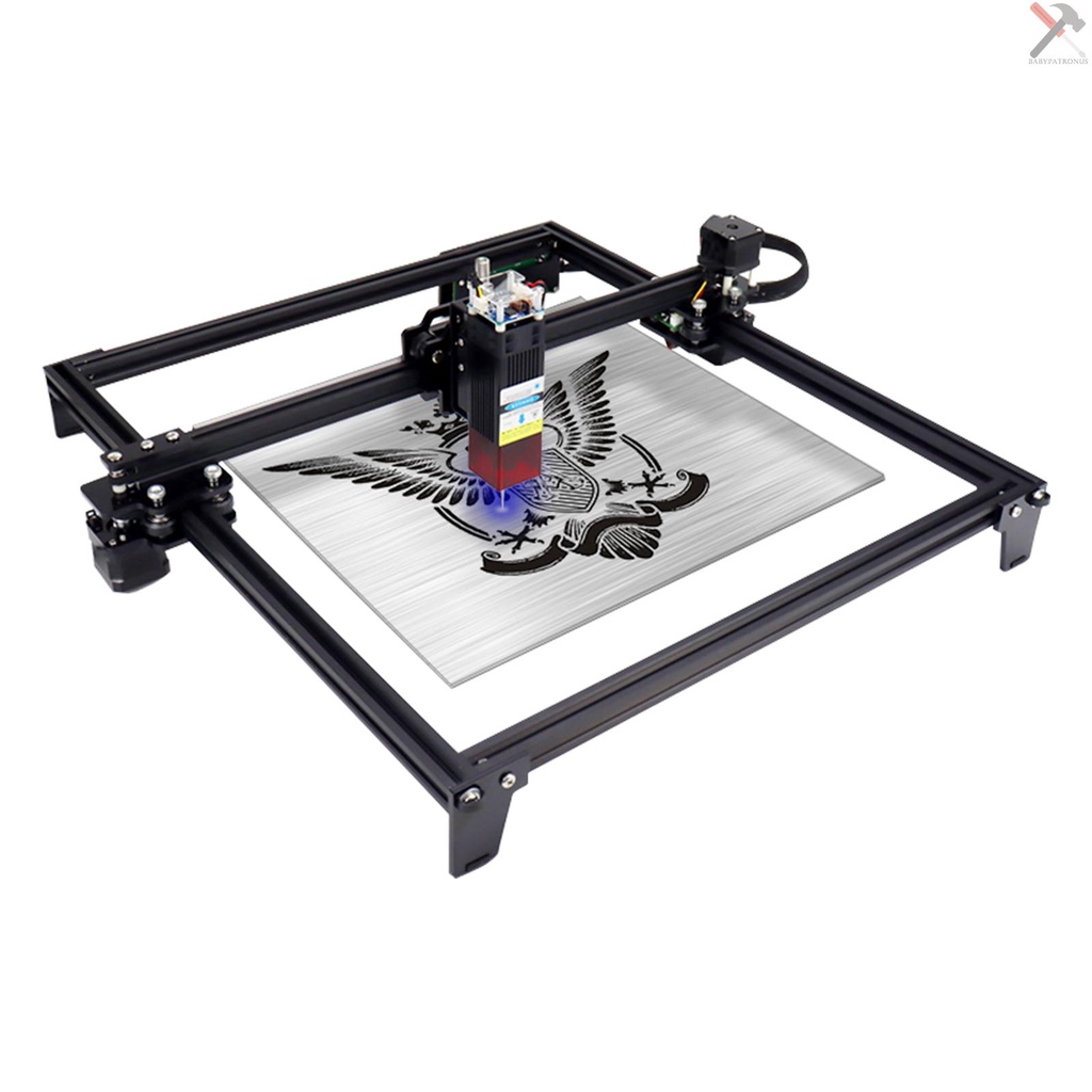 Laser Engraver FAC Spot 10W Compression Ultra-Tipis 0.08mm Fixed-focus Desktop DIY Mesin Pemotong Ukir Ukiran Full-Metal 37x37cm Ukiran Area Rakitan Cepat Pelindung Mata Maksimal10