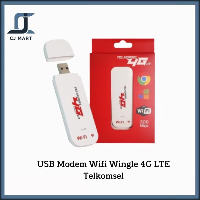Modem Wifi 4G Telkomsel 300Mbps / Wifi / 4G Lte / Unlock All Operator