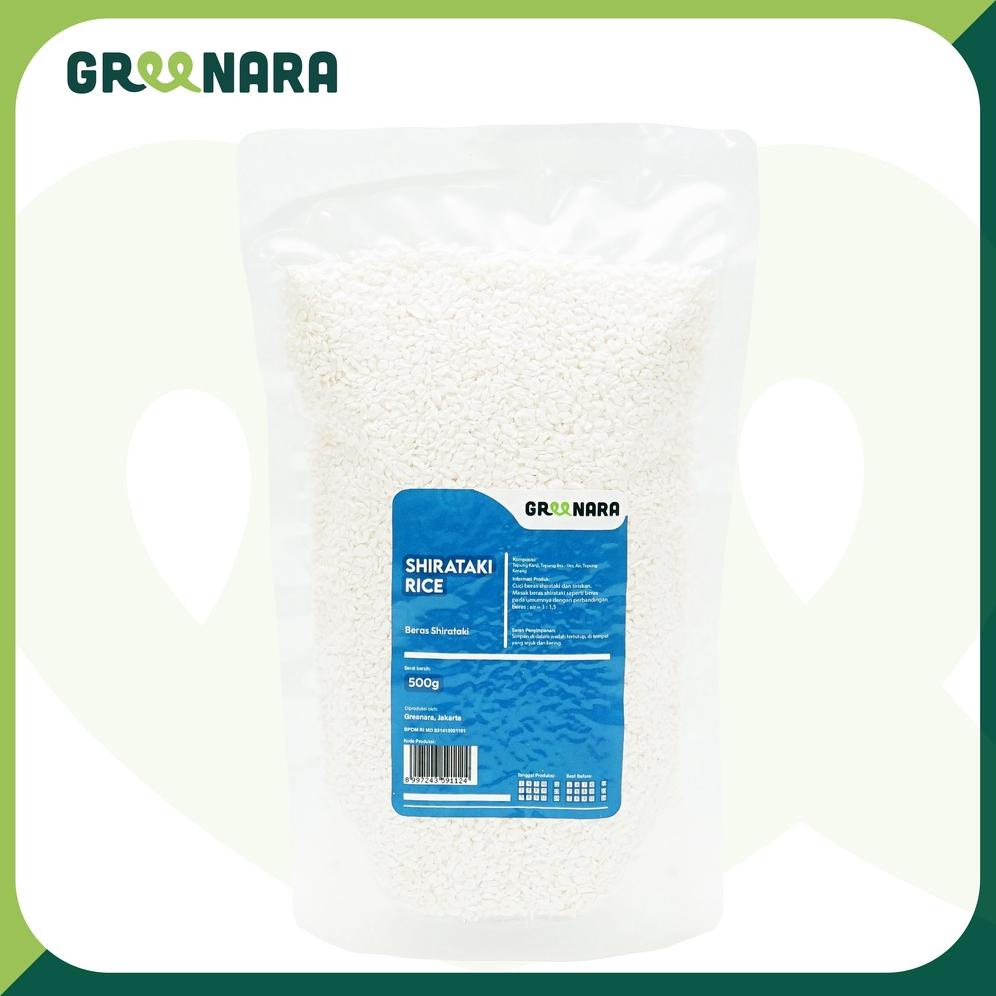 

[BAYAR DITEMPAT] Beras Shirataki 500gr / Shirataki Rice Konnyaku Low Carbs