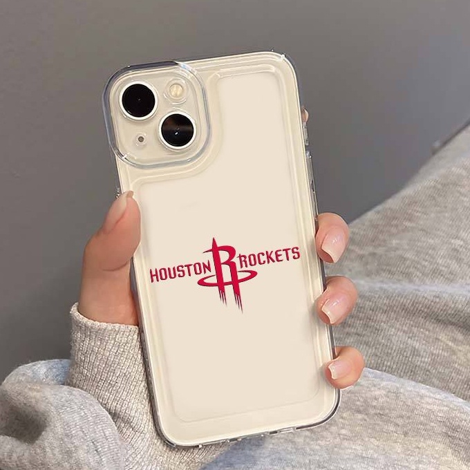 IPHONE Suns Dan Roket Soft Phone Case Kompatibel Untuk Iphone14 11 13 12 Pro XS Max Plus Shockproof Transparan X XR 78 6 6S Casing TPU Cover