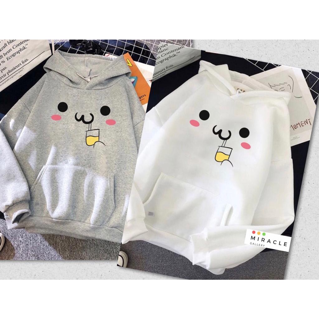 Sweater Hoodie Couple / Jaket pasangan PIKA COUPLE Unisex Bahan Fleece Premium