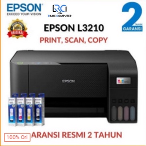 PRINTER EPSON L3210 L-3210 L 3210 3IN1 PENGGANTI EPSON L3110 Print Scan Copy A4 All in One Garansi RESMI