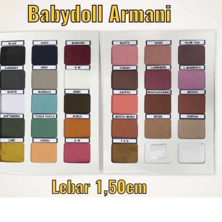 KAIN CERRUTY BABYDOLL ARMANI / BABYDOLL IMPORT / CERUTY / CERUTI / SERUTY / SERUTI / BABYDOL / KAIN 