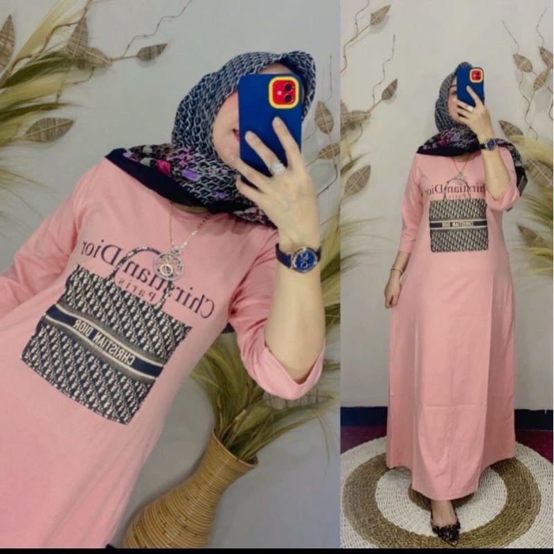 GAMIS WANITA DIOR BY NABIL JUMBO DAN STANDAR KEKINIAN