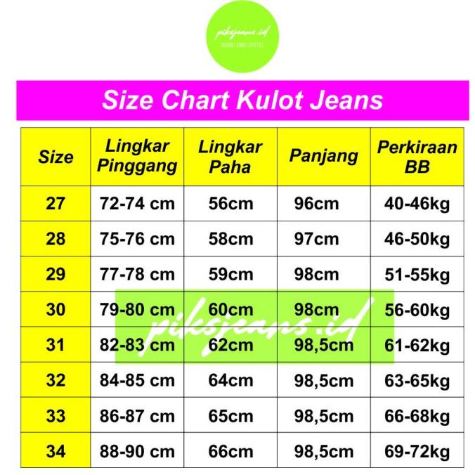 Celana Jeans Wanita / Kulot Jeans Lilac Ungu / Jeans Non Stretch