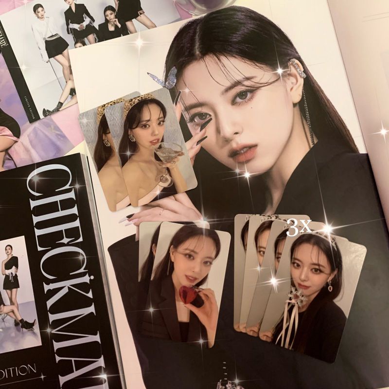READY PHOTOCARD PC YUNA ITZY ALBUM CHECKMATE