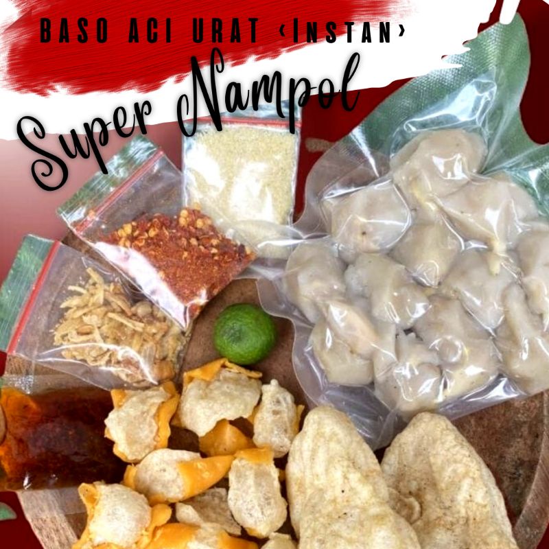 

MOOJOK-Baso Aci Urat/Tulang Rangu Instan 350Gr Praktis Tinggal Rebus Enak Murah