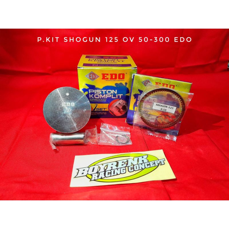 PISTON KIT SHOGUN 125 EDO