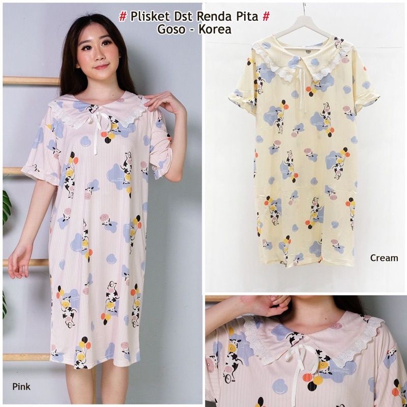 Daster plisket import