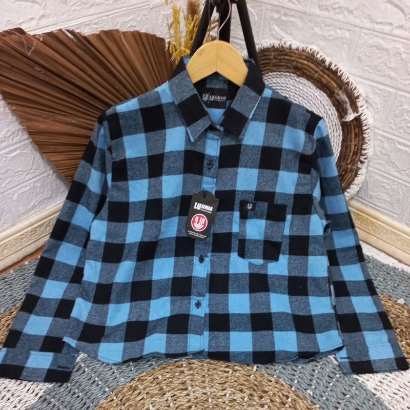 JAKET FLANEL MOTIF KOTAK