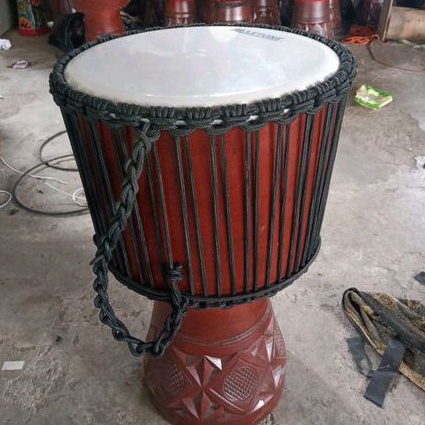 Kendang Jimbe Membran mika putih