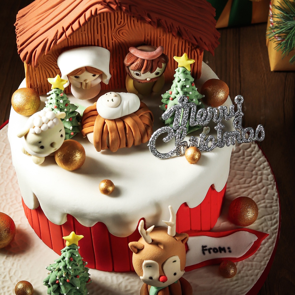 

SHEEPHOUSE CAKE | Kado Xmas | Parcel Parsel Murah | Hampers Natal