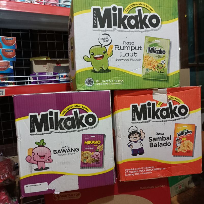 Mikako Snack isi 10pcs 1 pack