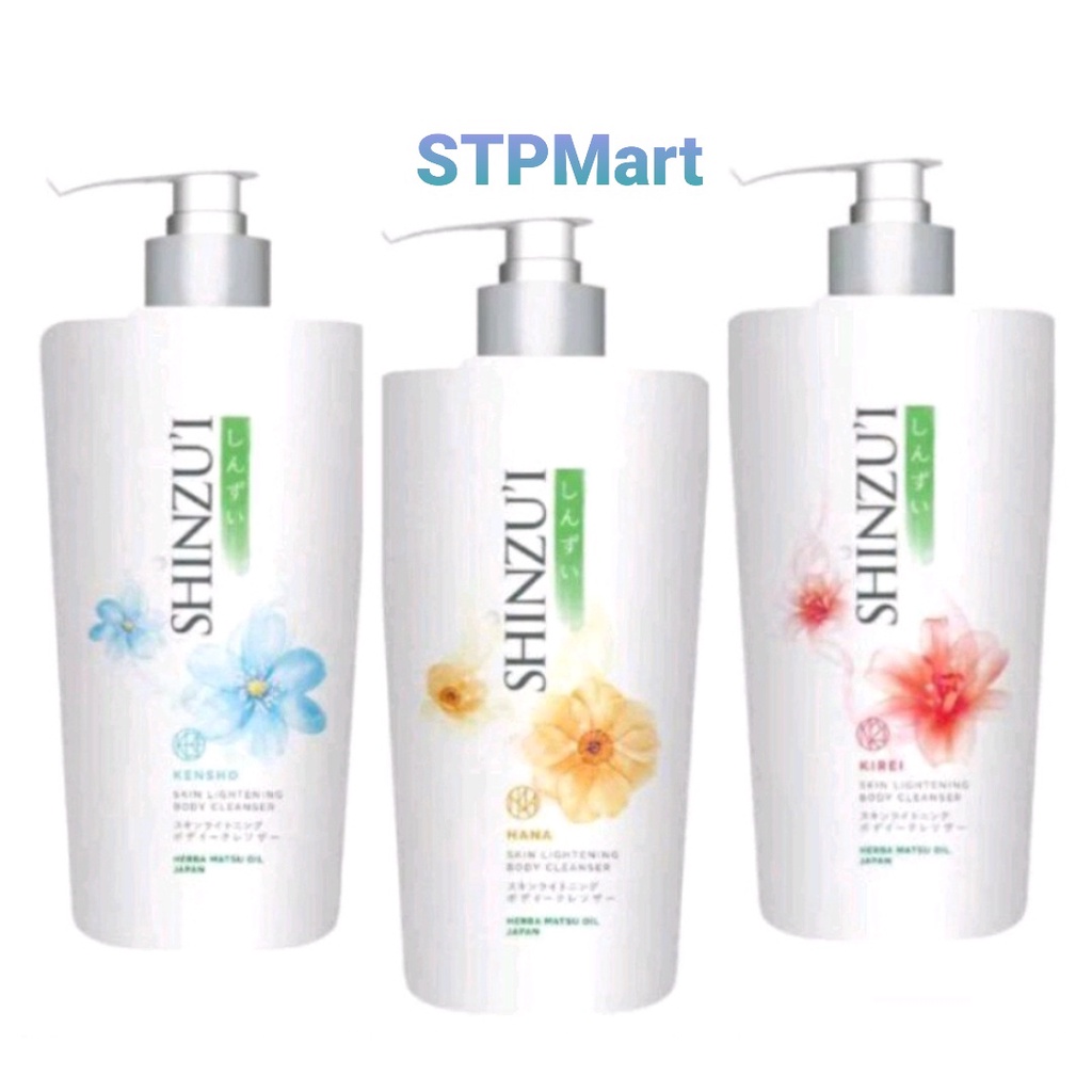 SHINZUI SABUN MANDI CAIR BOTOL POMPA 480 ML // SABUN CAIR SHINZU'I TERLARIS